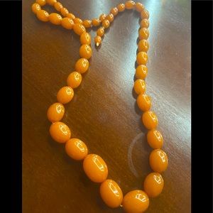 Vintage-Rare butterscotch egg yolk amber bakelite